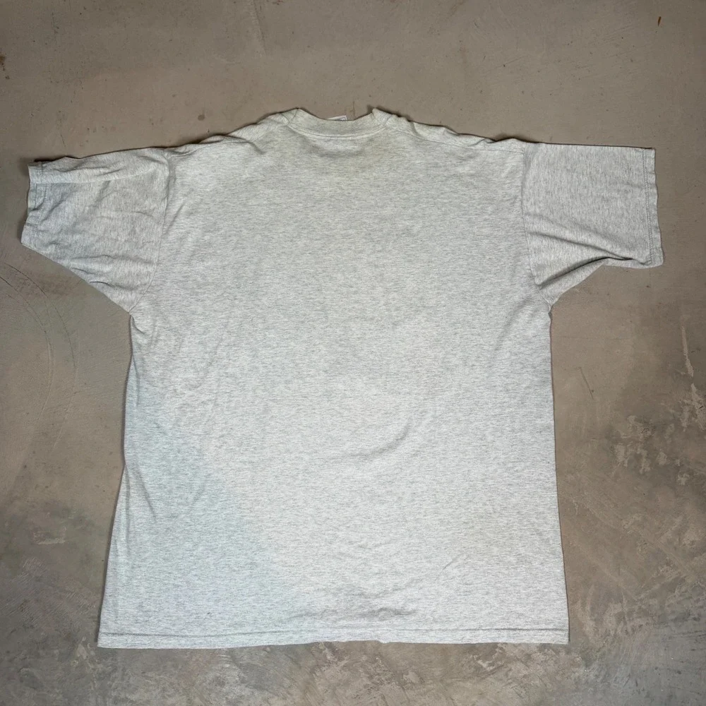 Vintage 1996 Artwear Evans Hunting Humor T-Shirt XXL Grey Fruit of the Loom Best